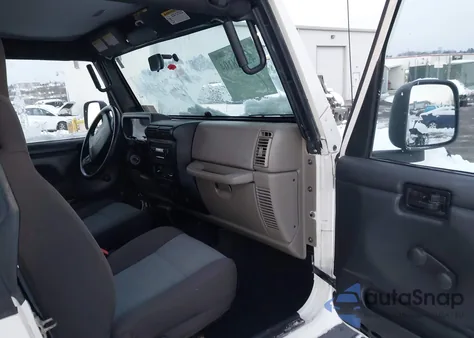 2003 Jeep Wrangler Sport from USA, damaged, VIN 1J4FA49S23P353476